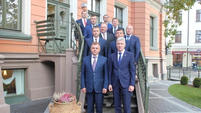 Foto: Latvijas un Krievijas robežapsardzības iestāžu vadītāju tikšanās