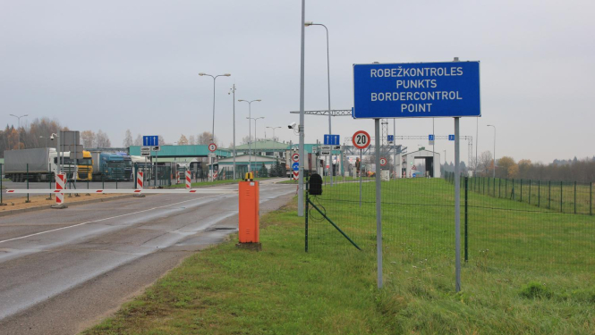 FOTO: Robežkontroles punkts