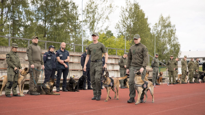 Kinoloģijas dienestu sacensības tiek rīkotas jau 23.reizi