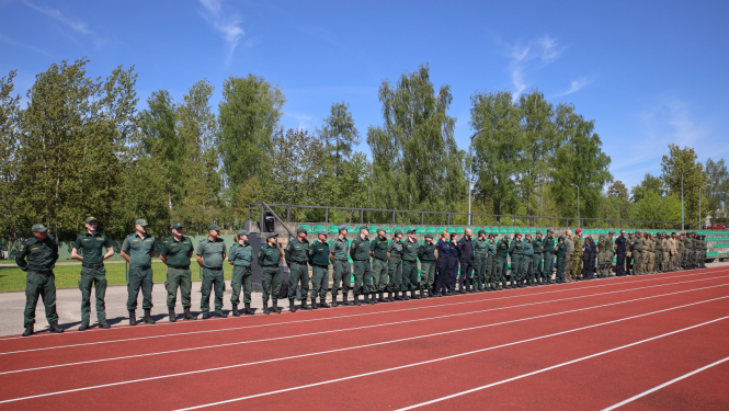 FOTO: Kinologu sacensības