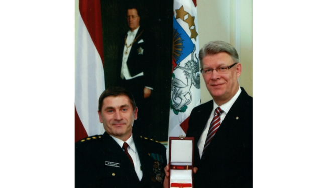 FOTO: Robežsargs Konstantīns Šarigins