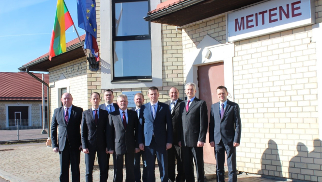 Foto :Latvijas Republikas Valsts robežsardzes un Lietuvas Republikas Iekšlietu ministrijas Valsts robežsardzes dienstu tikšanās