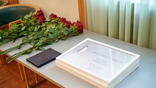 FOTO: MK Atzinības raksts