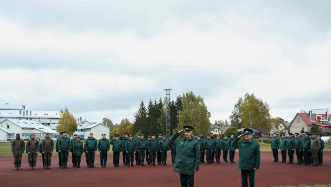 Notika robežsargu šaušanas sacensības