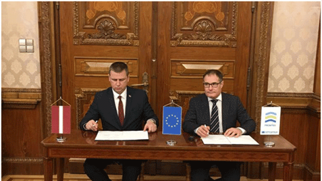 FOTO: Paraksta saprašanās memorandu