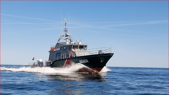 FOTO: Kuģis Rānda jūrā