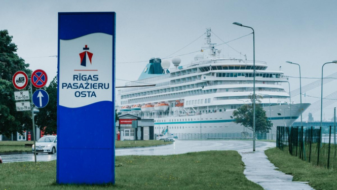 FOTO: Pasažieru osta