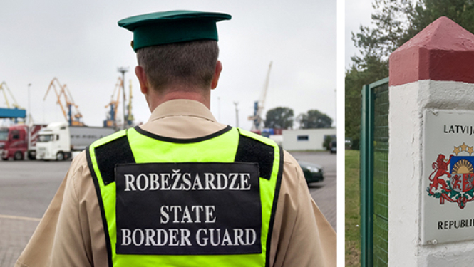 Robežsargi aiztur divas personas ar viltotiem dokumentiem