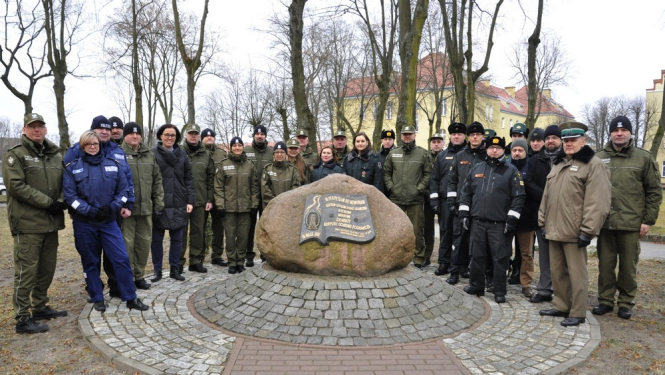 Foto : Valsts robežsardzes koledžas pārstāvji seminārā Polijā