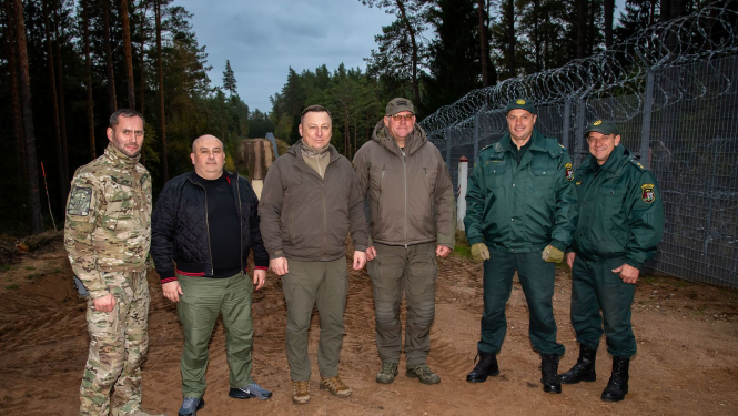 FOTO: Ukrainas Valsts Robežsardzes Dienesta priekšnieka vietnieki apmeklē VRS un VRK 