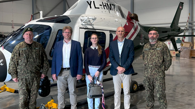 FOTO: Vizīte Aviāciijas un speciālo operāciju pārvaldē