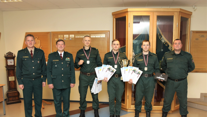 Valsts robežsardzes koledžā pulcējās robežsargi no visas Latvijas