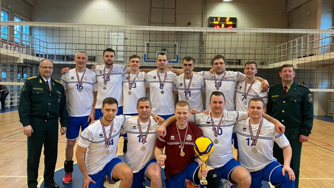 Valsts robežsardzes izlase izcīna 2.vietu