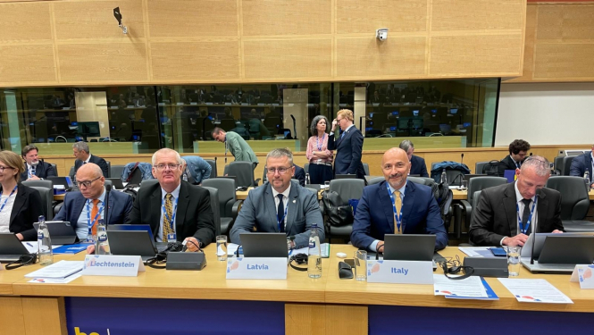 FOTO: VRS priekšnieks piedalās FRONTEX valdes sēdē