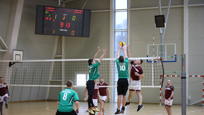 FOTO: Volejbols