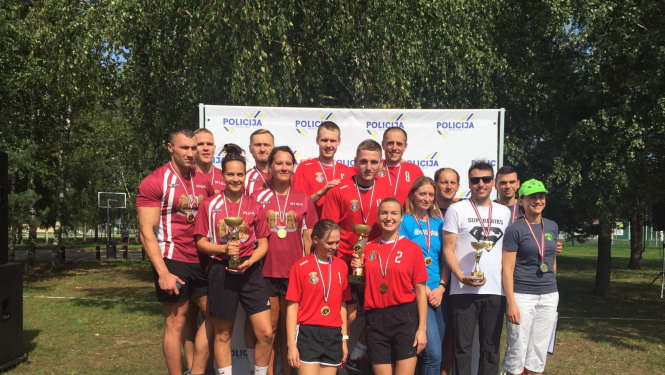 FOTO: Valsts robežsardzes sporta komanda