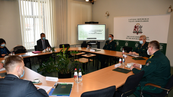 FOTO: Vizīte Galvenajā pārvaldē