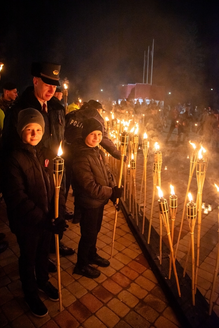 Aizvadīti Lāčplēša dienas pasākumi