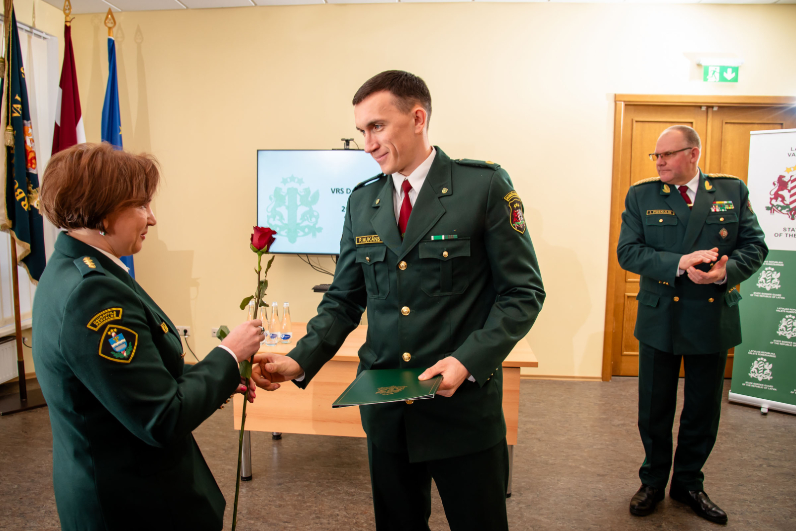 Apbalvojuma saņemšana