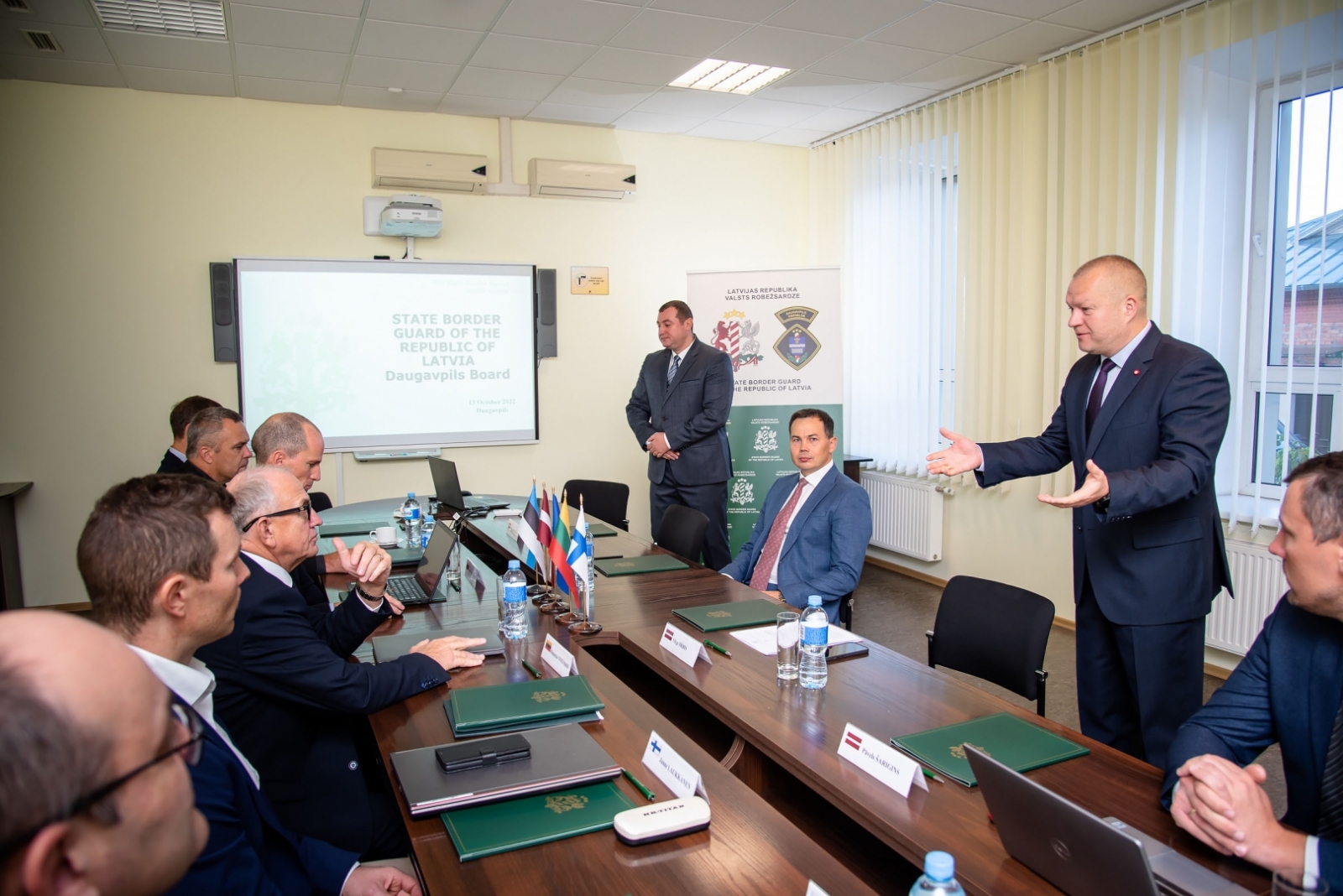 Tikās Latvijas, Lietuvas, Igaunijas un Somijas pilnvaroto robežas pārstāvji