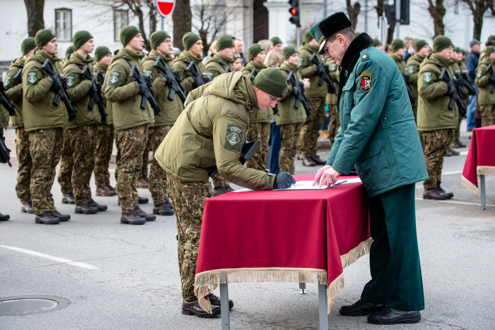 FOTO: Robežsargu diena