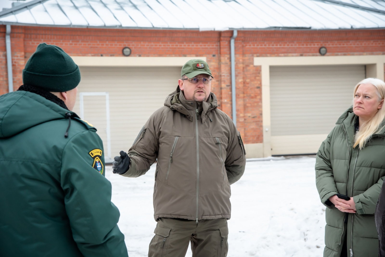 FOTO: Tiesībsarga vizīte uz robežas