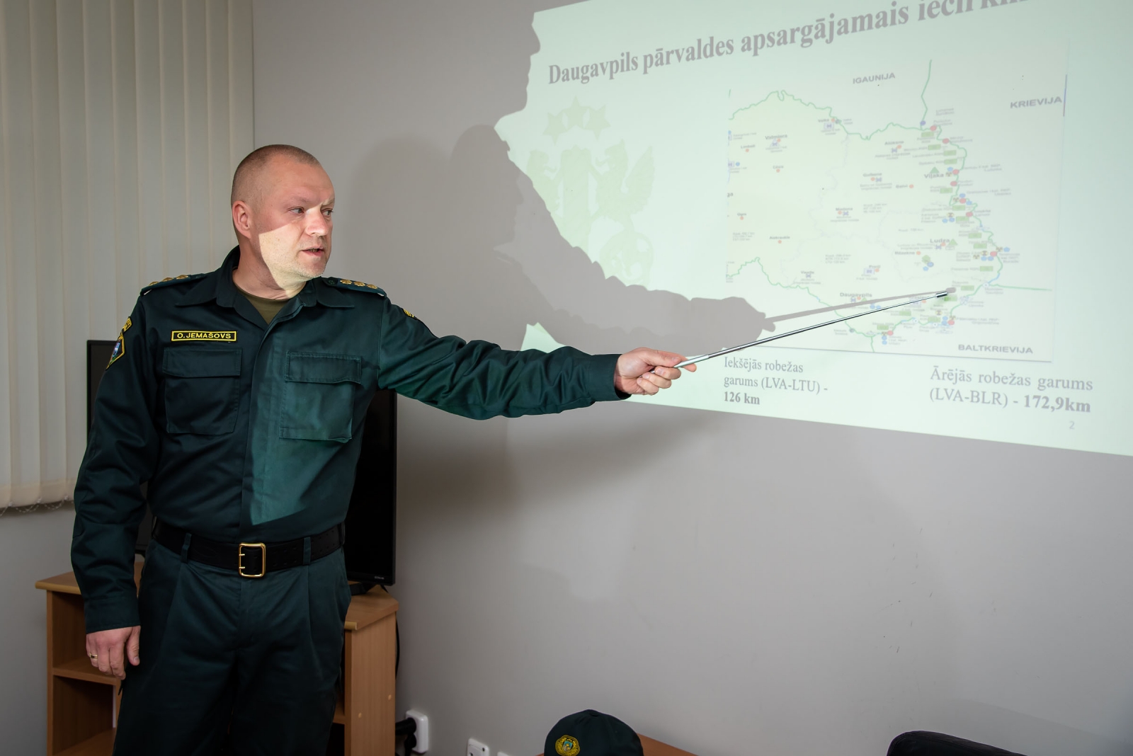 FOTO: Iekšlietu ministres vizīte Daugavpils pārvaldē