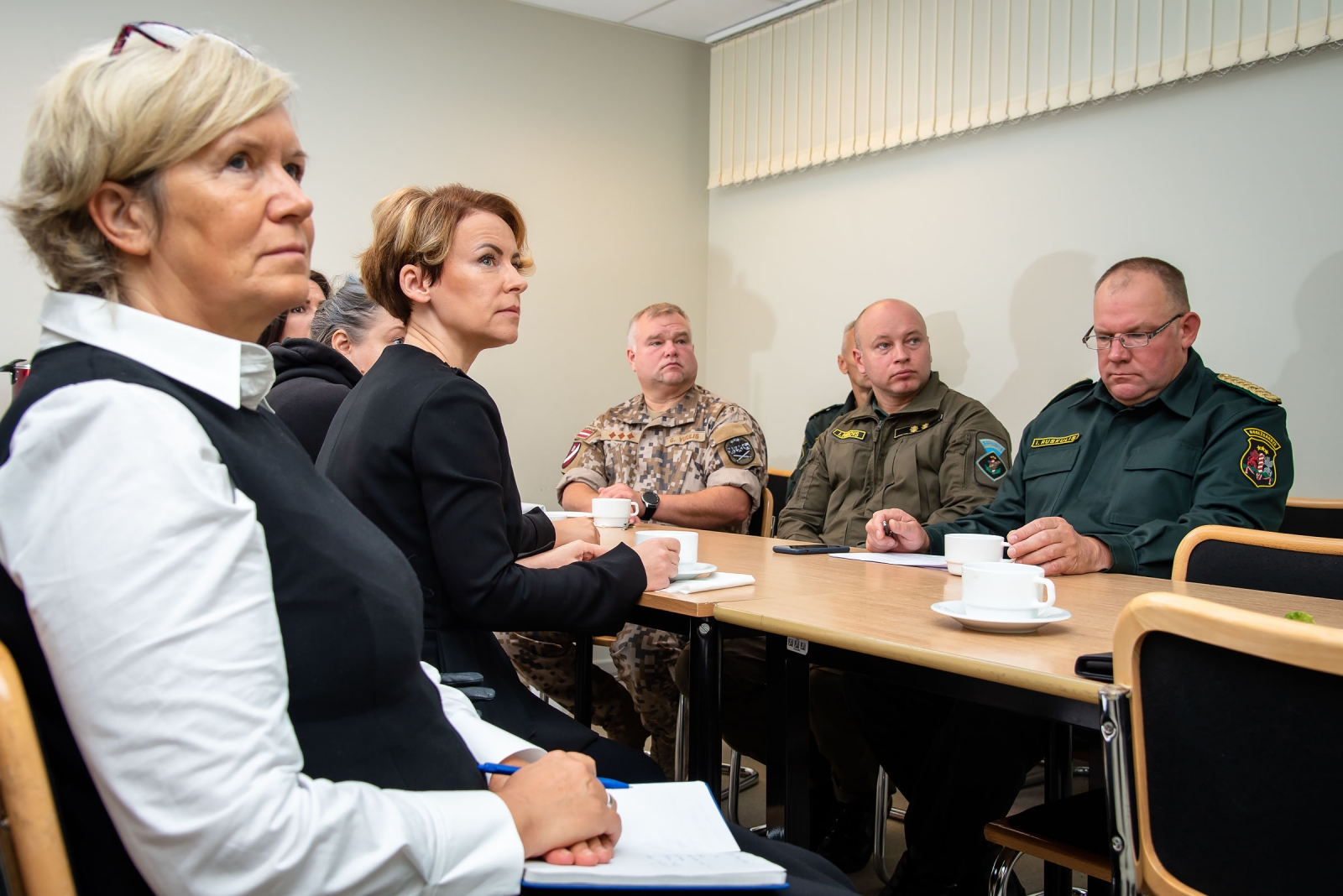 FOTO: Iekšlietu ministres vizīte Daugavpils pārvaldē
