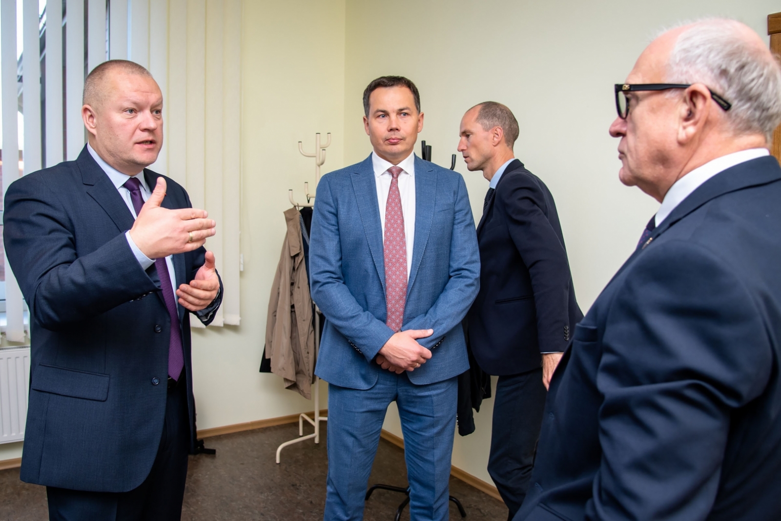 Tikās Latvijas, Lietuvas, Igaunijas un Somijas pilnvaroto robežas pārstāvji