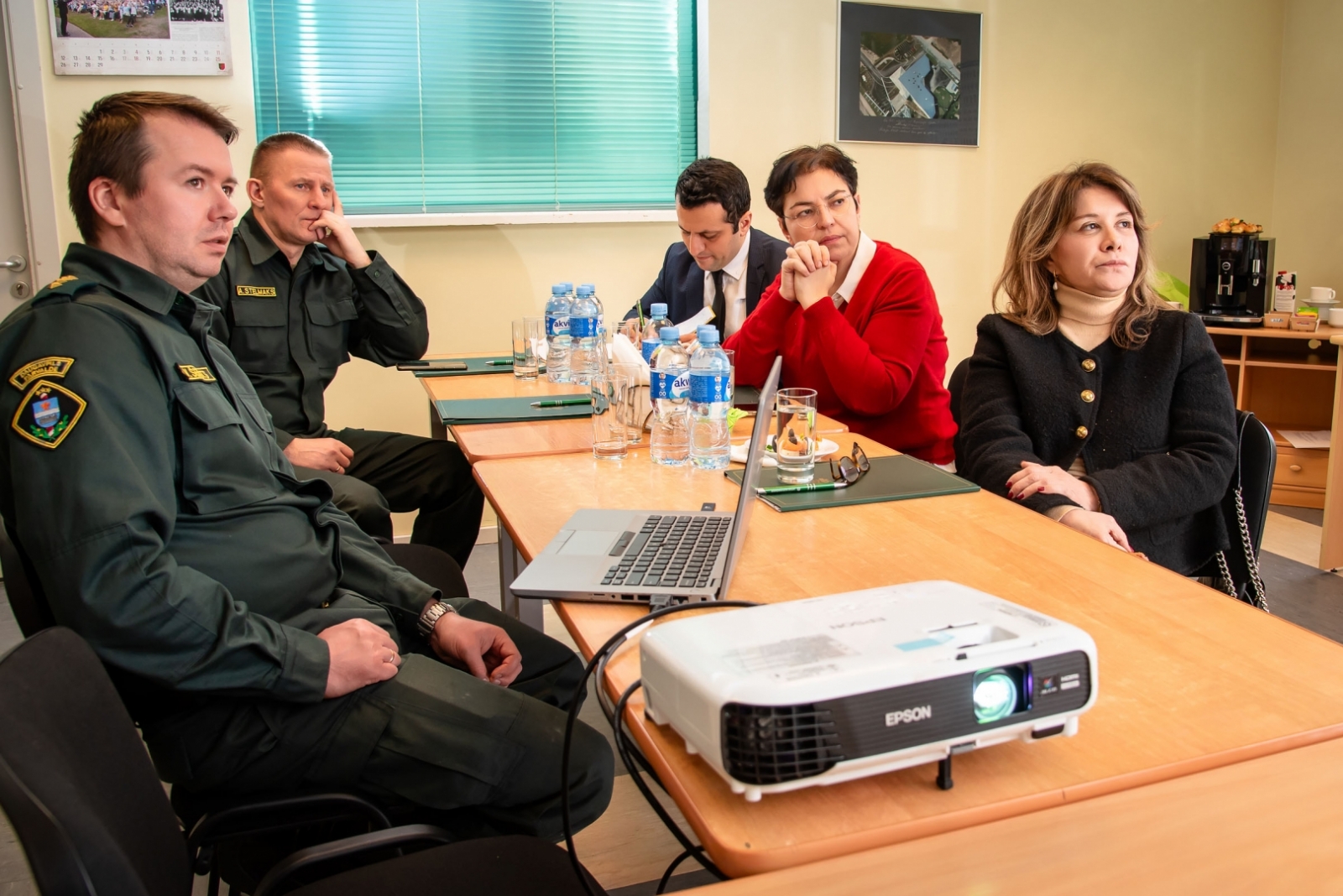 FOTO: Turcijas delegācijas vizīte VRS Daugavpils pārvaldē