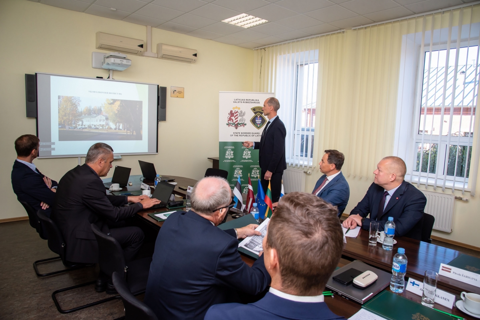 Tikās Latvijas, Lietuvas, Igaunijas un Somijas pilnvaroto robežas pārstāvji