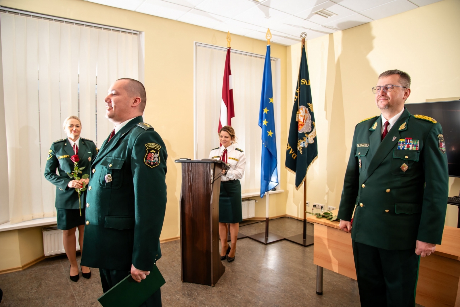 FOTO: VRS Daugavpils pārvaldes gada atskaites sanāksmes dalībnieki