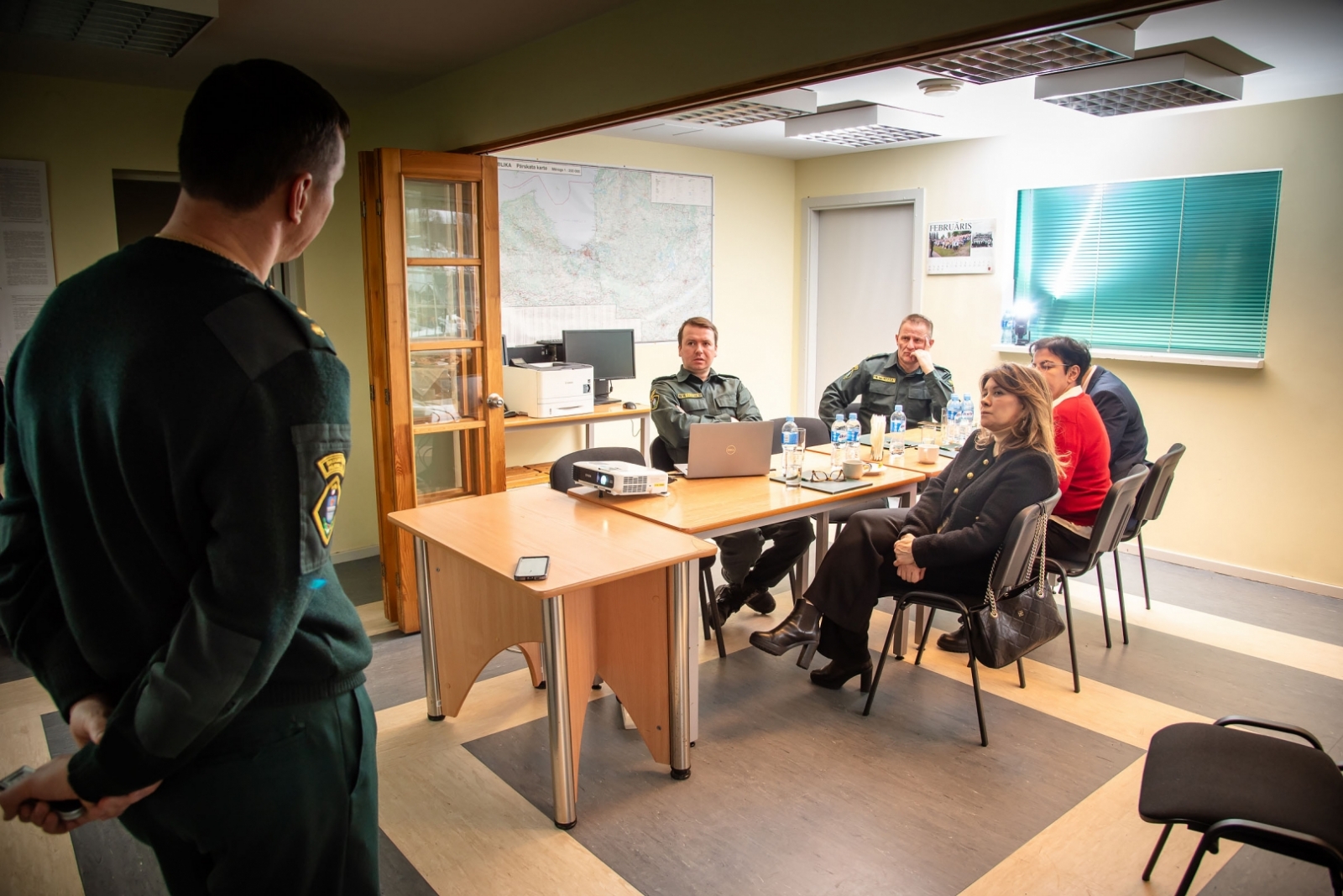 FOTO: Turcijas delegācijas vizīte VRS Daugavpils pārvaldē