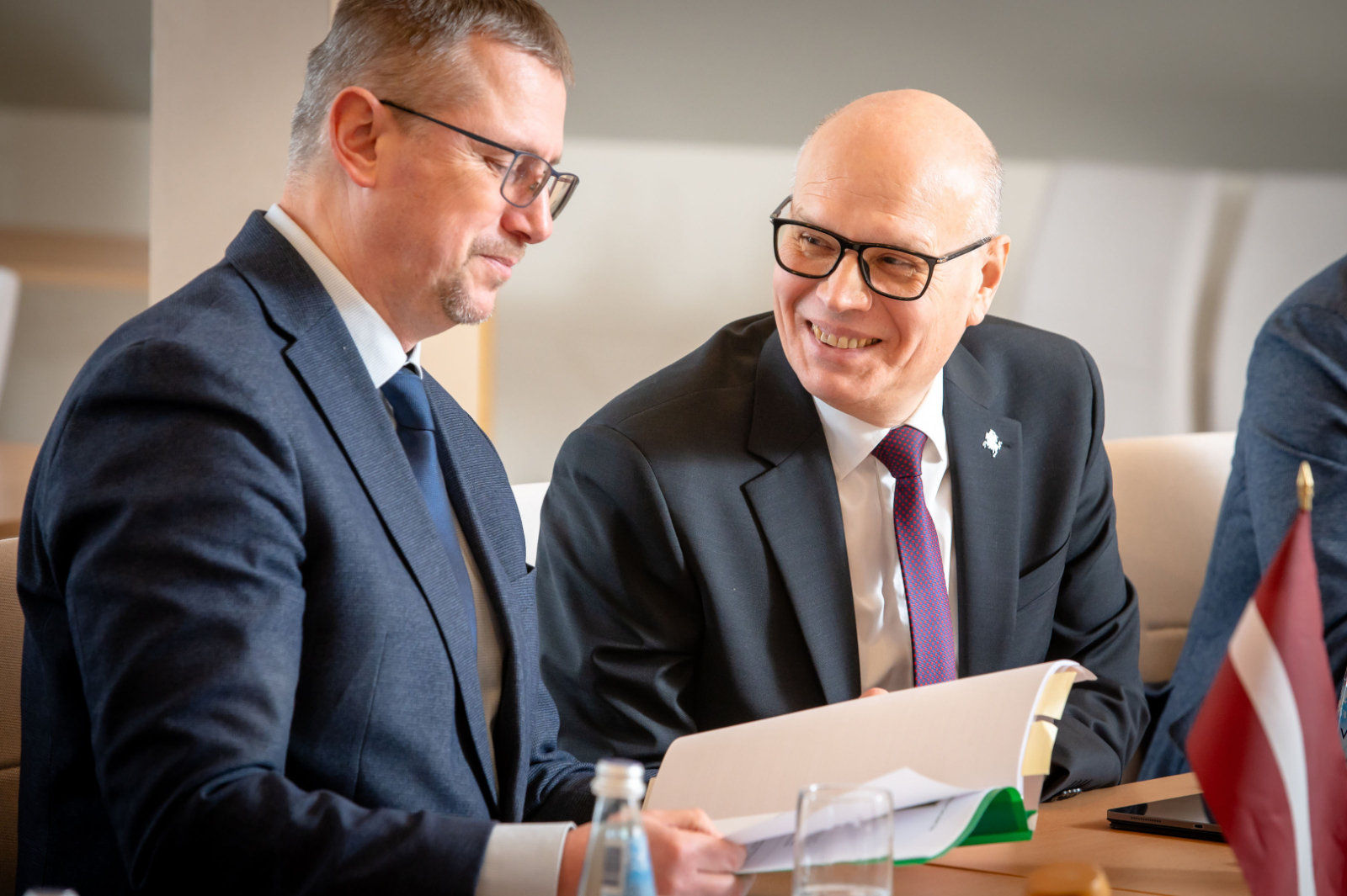 FOTO: Iestāžu vadītāju tikšanās