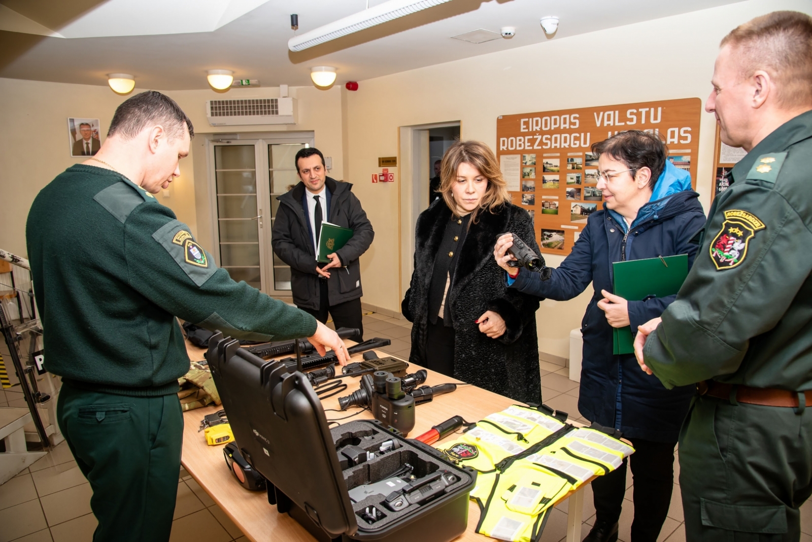 FOTO: Turcijas delegācijas vizīte VRS Daugavpils pārvaldē