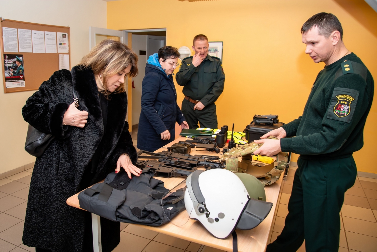 FOTO: Turcijas delegācijas vizīte VRS Daugavpils pārvaldē