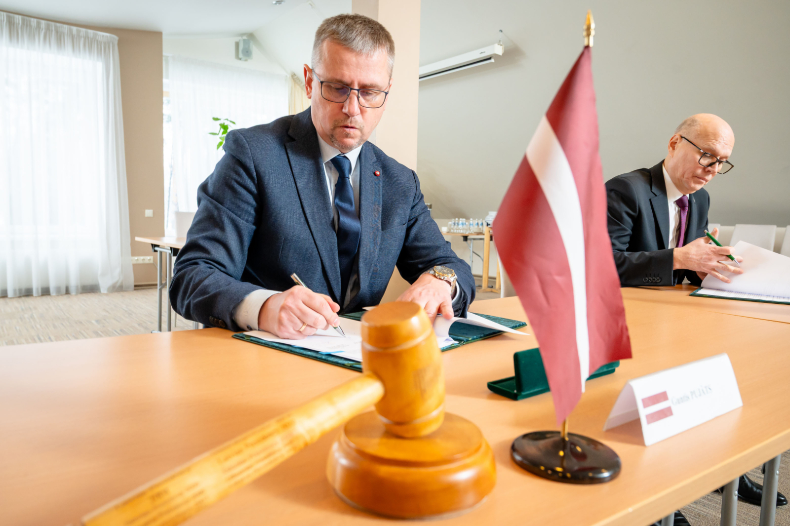 FOTO: Iestāžu vadītāju tikšanās