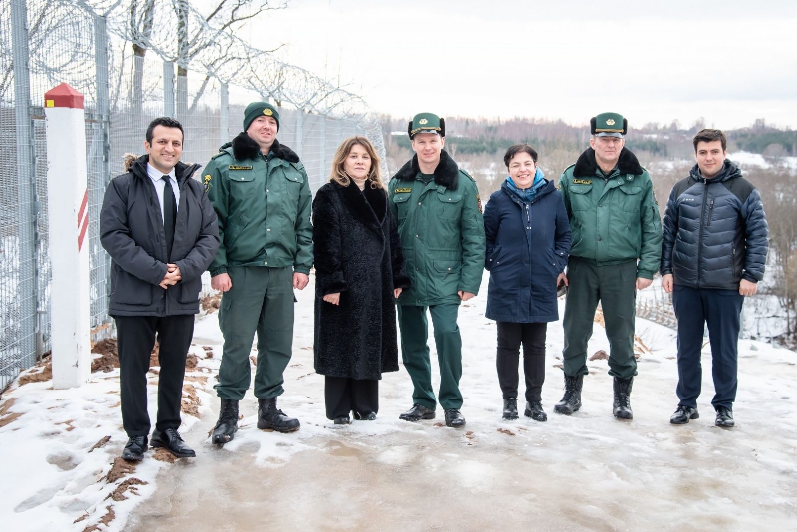 FOTO: Turcijas delegācijas vizīte VRS Daugavpils pārvaldē