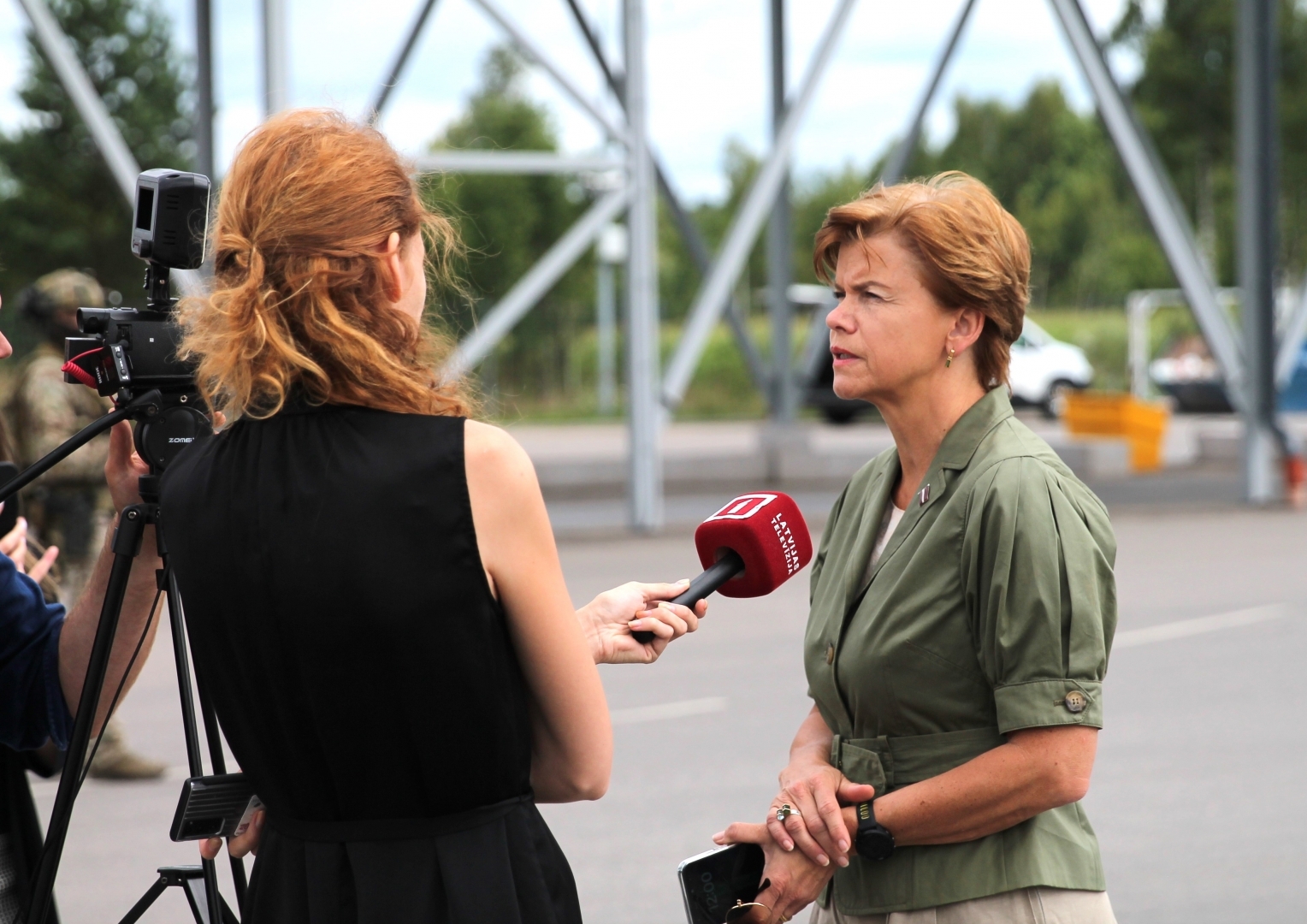 FOTO: Ārlietu ministres vizīte VRS