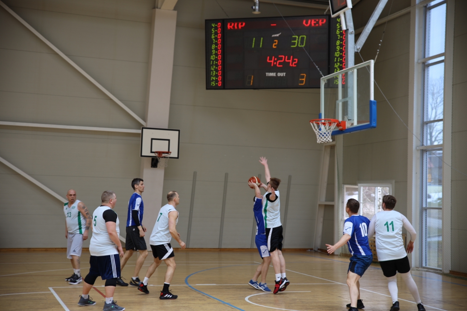 basketbola sacensības