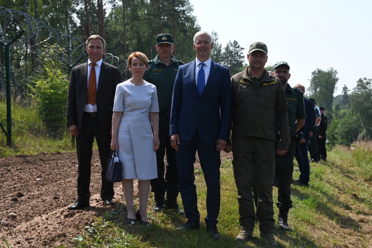 FOTO: Robežas apmeklējums