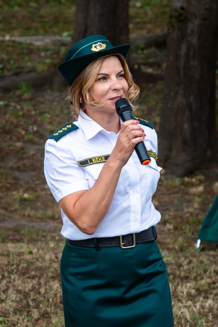 Valsts robežsardzes Daugavpils pārvaldes amatpersonas  piedalās Līvānu pilsētas svētkos