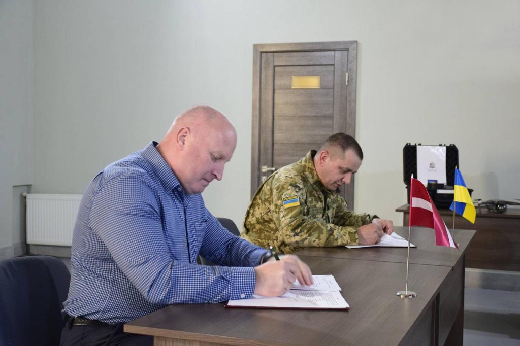 Valsts robežsardzes ekspertu vizīte Ukrainas Valsts Robežsardzes dienesta Galvenajā mācību centrā.