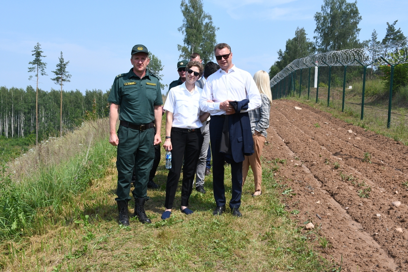 FOTO: Robežas apmeklējums