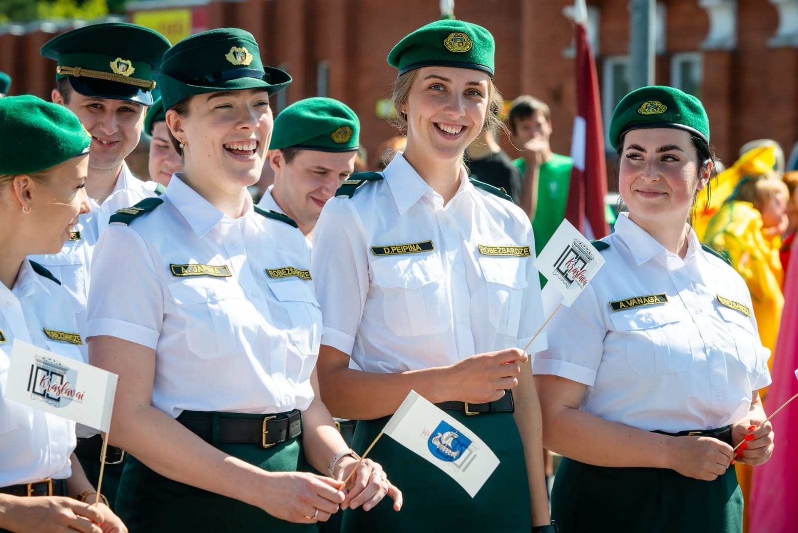 Valsts robežsardzes Daugavpils pārvalde ar godu un lepnumu piedalās Krāslavas simtgades svinību pasākumos