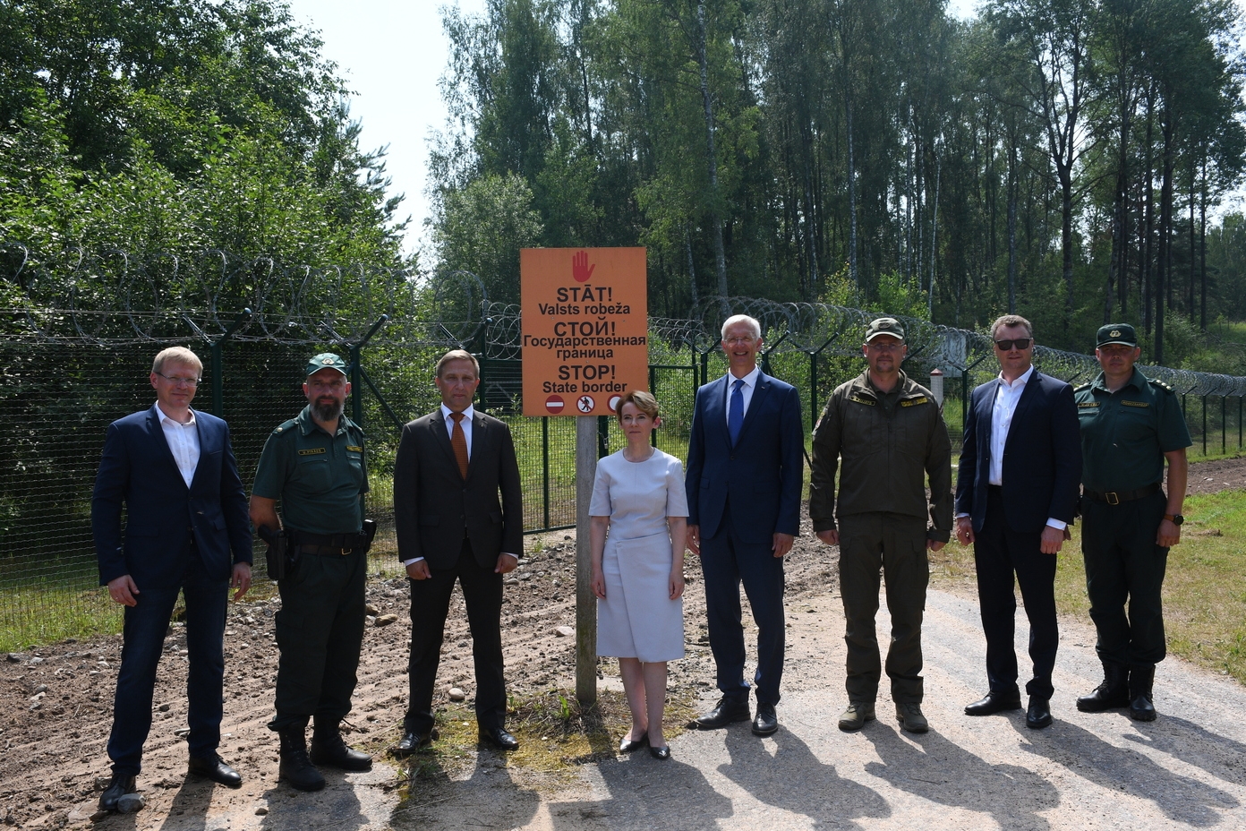 FOTO: Robežas apmeklējums