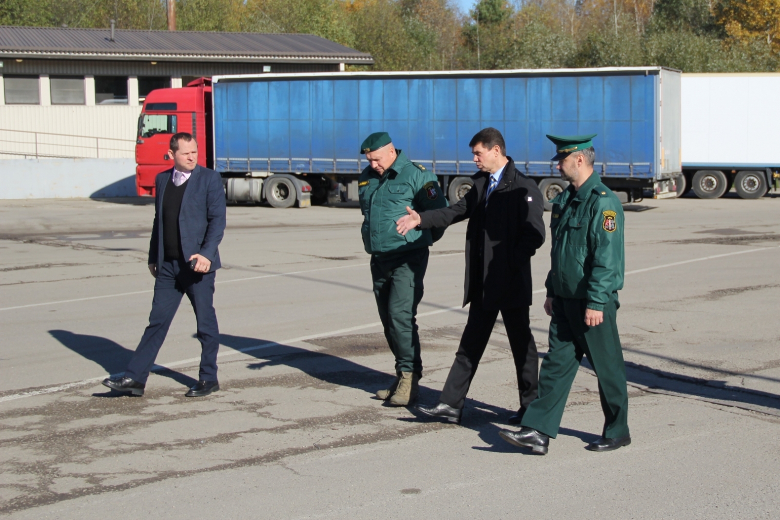 Ukrainas delegācijas vizīte Valsts robežsardzes Ludzas pārvaldē