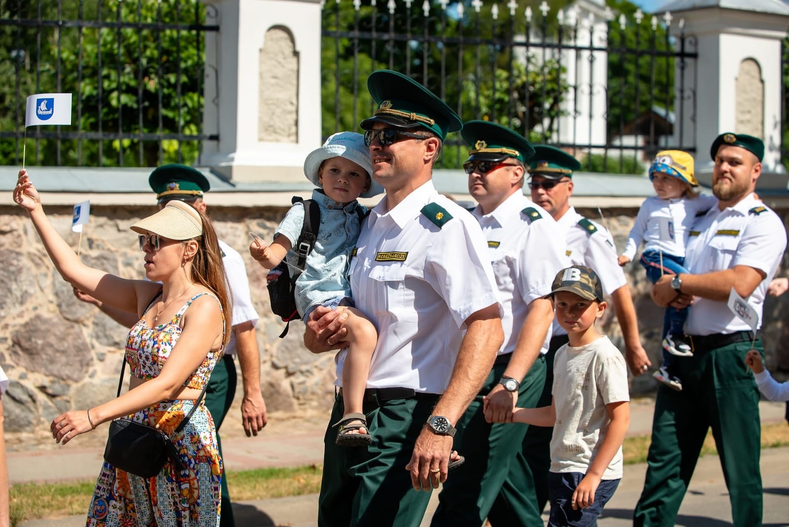 Valsts robežsardzes Daugavpils pārvalde ar godu un lepnumu piedalās Krāslavas simtgades svinību pasākumos