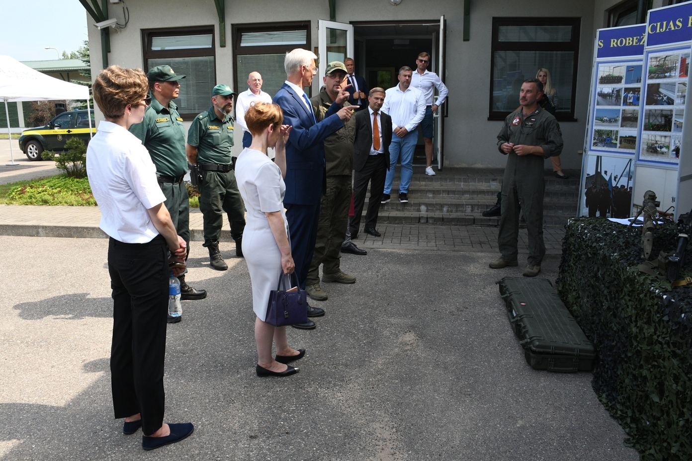 FOTO: Robežas apmeklējums