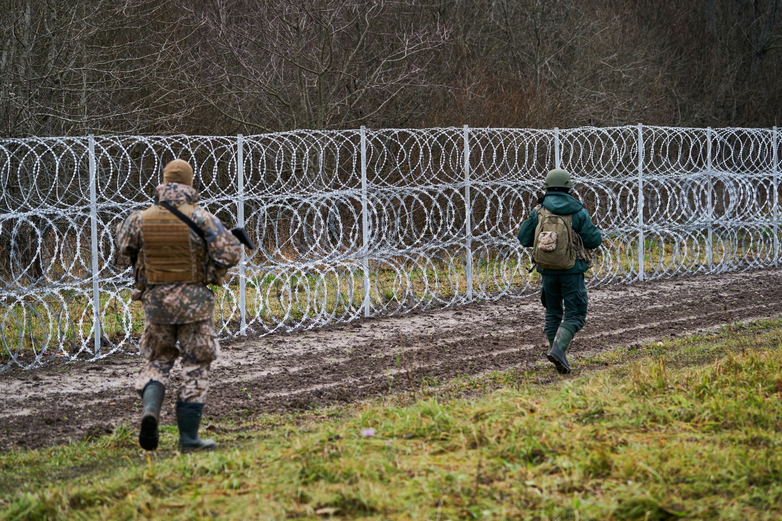 FOTO: Ministru prezidents apmeklē valsts robežu